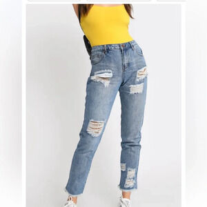 Tobi Montana Vintage Distressed Jeans